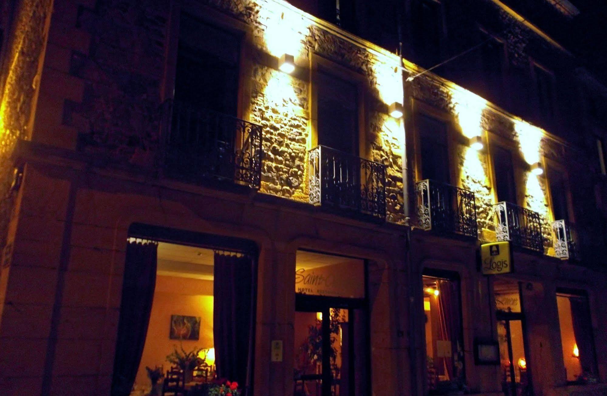 Hôtel Restaurant Le Saint Clément Exterior foto